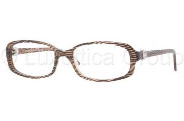 Image of Versace VE3149B Single Vision Prescription Eyewear 934-5217 - Wave On Brown 