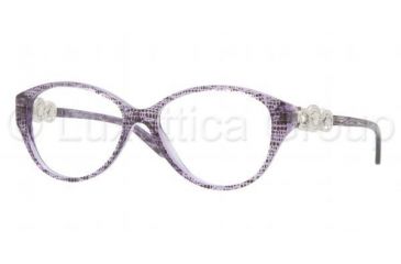 Image of Versace VE3161 Single Vision Prescription Eyeglasses 5000-5315 - Dark Steel Frame