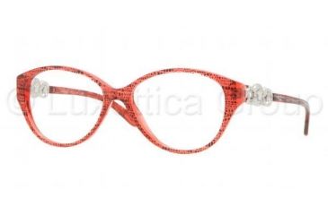 Image of Versace VE3161 Single Vision Prescription Eyeglasses 5001-5315 - Dark Steel Frame