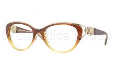 Image of Versace VE3167 Bifocal Prescription Eyeglasses 5006-5317 - Dark Steel Frame