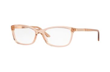 Image of Versace VE3186 Single Vision Prescription Eyeglasses, 54mm, Transparent Brown, VE3186-5215-54-SV