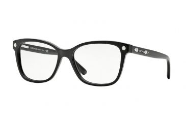 Image of Versace VE3190 Bifocal Prescription Eyeglasses GB1-52 - Black Frame