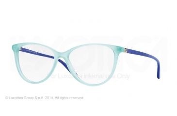 Image of Versace VE3194 Single Vision Prescription Eyeglasses 5098-52 - Opal Turquoise Frame