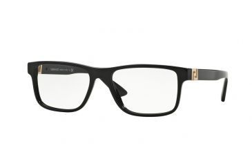 Image of Versace VE3211 Bifocal Prescription Eyeglasses GB1-53 - Black Frame