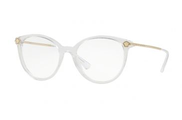 Image of Versace VE3251BA Bifocal Prescription Eyeglasses 148-54 - Crystal Frame