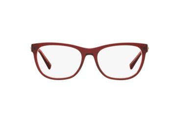 Image of Versace VE3263B Prescription Eyeglasses, 52mm, Transparent / Red, VE3263B-5290-52-SV