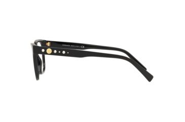 Image of Versace VE3263B Prescription Eyeglasses, 52mm, Black, VE3263B-GB1-52-SV