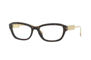 Image of Versace VE3279 Eyeglass Frames 108-52 - Dark Havana