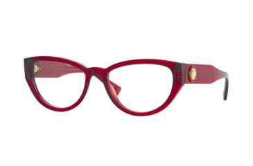 Image of Versace VE3280B Eyeglass Frames 388-51 - Burgundy