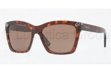 Image of Versace VE4213B Sunglasses 879/73-5617 - Havana Brown