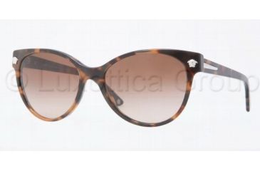 Image of Versace VE4214 Sunglasses 944/13-5617 - Dark Havana Brown Gradient