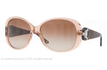 Image of Versace VE4221 Bifocal Prescription Sunglasses VE4221-772-13-58 - Lens Diameter 58 mm, Frame Color Brown Transparent