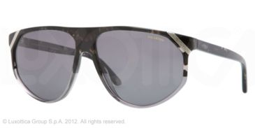 Image of Versace VE4240 Bifocal Prescription Sunglasses VE4240-503281-61 - Lens Diameter 61 mm, Frame Color Striped Gray/gray Transp