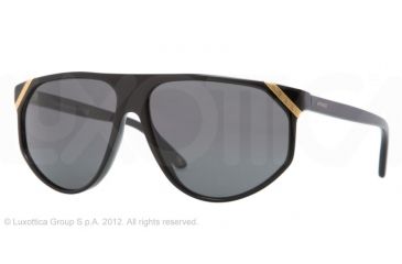 Image of Versace VE4240 Bifocal Prescription Sunglasses VE4240-GB1-87-61 - Lens Diameter 61 mm, Frame Color Black