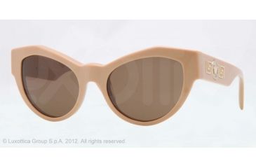 Image of Versace VE4253 Bifocal Prescription Sunglasses VE4253-507473-53 - Lens Diameter 53 mm, Frame Color Beige