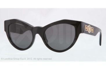 Image of Versace VE4253 Bifocal Prescription Sunglasses VE4253-GB1-87-53 - Lens Diameter 53 mm, Frame Color Black