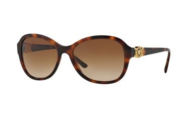 Image of Versace VE4262 Progressive Prescription Sunglasses VE4262-506113-57 - Lens Diameter 57 mm, Frame Color Havana