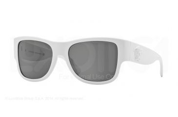 Image of Versace VE4275A Single Vision Prescription Sunglasses VE4275A-401-87-56 - Lens Diameter 56 mm, Frame Color White