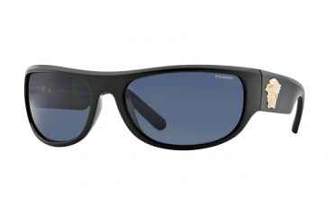 Image of Versace VE4276 Single Vision Prescription Sunglasses VE4276-GB1-81-63 - Lens Diameter 63 mm, Frame Color Black