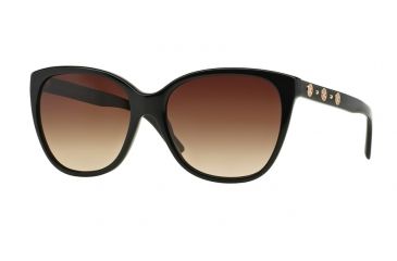 Image of Versace VE4281 Single Vision Prescription Sunglasses VE4281-GB1-13-57 - Lens Diameter 57 mm, Frame Color Black
