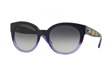 Image of Versace VE4294 Single Vision Prescription Sunglasses VE4294-51498G-56 - Lens Diameter 56 mm, Frame Color Violet/transparent Violet