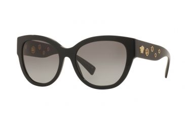 Image of Versace VE4314A Single Vision Prescription Sunglasses VE4314A-GB1-11-56 - Lens Diameter 56 mm, Frame Color Black