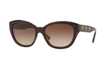 Image of Versace VE4343A Progressive Prescription Sunglasses VE4343A-108-13-56 - Lens Diameter 56 mm, Frame Color Havana