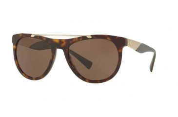 Image of Versace VE4347 Single Vision Prescription Sunglasses VE4347-108-73-56 - Lens Diameter 56 mm, Frame Color Havana
