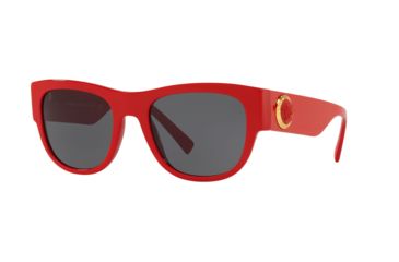 Image of Versace VE4359 Bifocal Prescription Sunglasses, 55mm, Red, VE4359-506587-55-BI