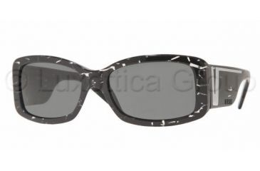 Image of Versus VR 6048 Sunglasses Styles Black Glitter Frame / Gray Lenses