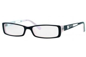 Image of Versus VR8023-605-5116 Eyeglasses Frames Top Havana On Crystal Frame / 51 mm Lenses
