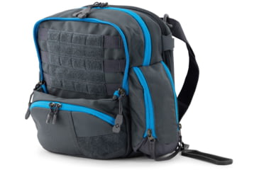 Image of Vertx Essential Bag 2.0 10L Backpack, Smoke Grey/All The Blue, F1 VTX5031 SMG/ATB NA