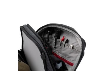 Image of Vertx Essential Bag 2.0 10L Backpack, Heather Black/Galaxy Black, F1 VTX5031 HBK/GBK NA
