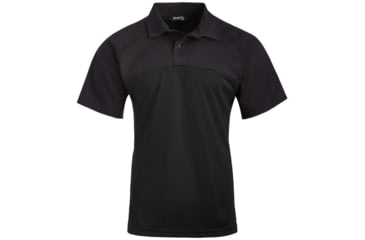 Image of Vertx Fusion Flex Performance Hybrid Shirt - Short Sleeve, Black - VTX8250BK3XLNA