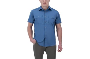 Image of Vertx Guardian 2.0 Short Sleeve Shirt - Men's, Small, Blue Chill, F1 VTX1431 BLCH SMALL