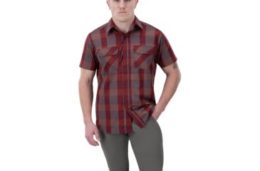 Image of Vertx Guardian 2.0 Short Sleeve Shirt - Men's, Small, Campfire Red, F1 VTX1431 CRDP SMALL