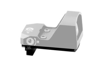 Image of VeWar Glock Pistol Red Dot Sight Mount, Black, VWPM-01