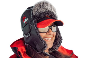 Image of Vexilar Fur Trapper Hat, Black, Extra Large, CAP031XL