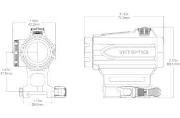 Image of VictOptics SRD 1x20 Red Dot Sight