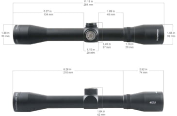 Image of VictOptics Victoptics A1 4x32mm 1 in Rifle Scope, Second Focal Plane
