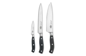 Image of Victorinox 3pc Forged Chef's Set w/8 Chef's, 8in Slicer &amp; 3in Parer 7.7243.3
