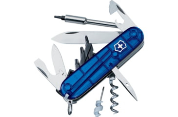 Image of Victorinox CyberTool 29 Translucent Swiss Army Knife Sapphire 54939