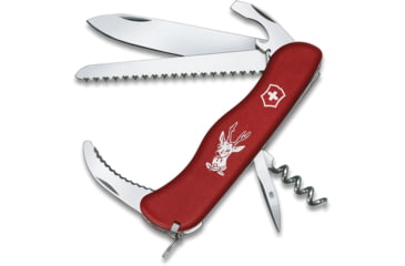 Image of Victorinox Hunter Red Folding Knife, 4.4 closed, Red polymer handle, 0.8573-X1