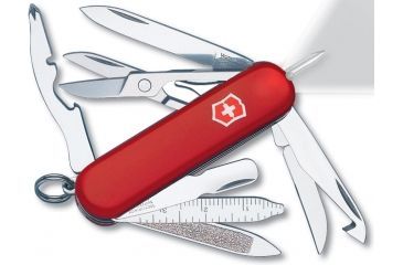 Image of Victorinox Midnite MiniChamp Swiss Army Knives, Colors Victorinox Midnite MiniChamp Swiss Army Knives Red