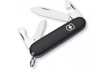 Image of Victorinox Pocket Knife - Recruit Swiss Army Knives, Colors Victorinox Recruit Swiss Army Knives Black 0.2503.3R-X1