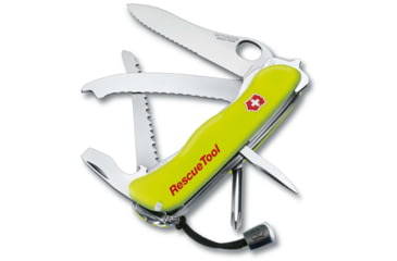 Image of Victorinox Rescue Tool Multi-Tool, Fluorescent Yellow, 111mm, 0.8623.MWN-X4