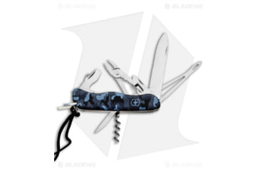 Image of Victorinox Skipper Multi-Tool, 3.375in, Blue Handle, Steel/Blue, One Size, BHQ-90281