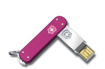 Image of Victorinox SLIM Flight USB Flash Drive - 8 GB, Pink Alox 4617125G8