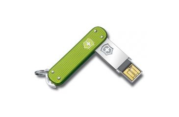 Image of Victorinox Swiss Army 4 6171 24g4 Victorinox Slim Flight 4 Gb Green Alox
