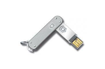 Image of Victorinox Swiss Army 4 6171 26g8 Victorinox Slim Flight 8 Gb Silver Alox